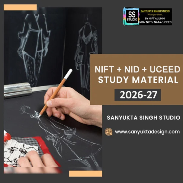 NIFT + NID + UCEED STUDY MATERIAL 5000 INR